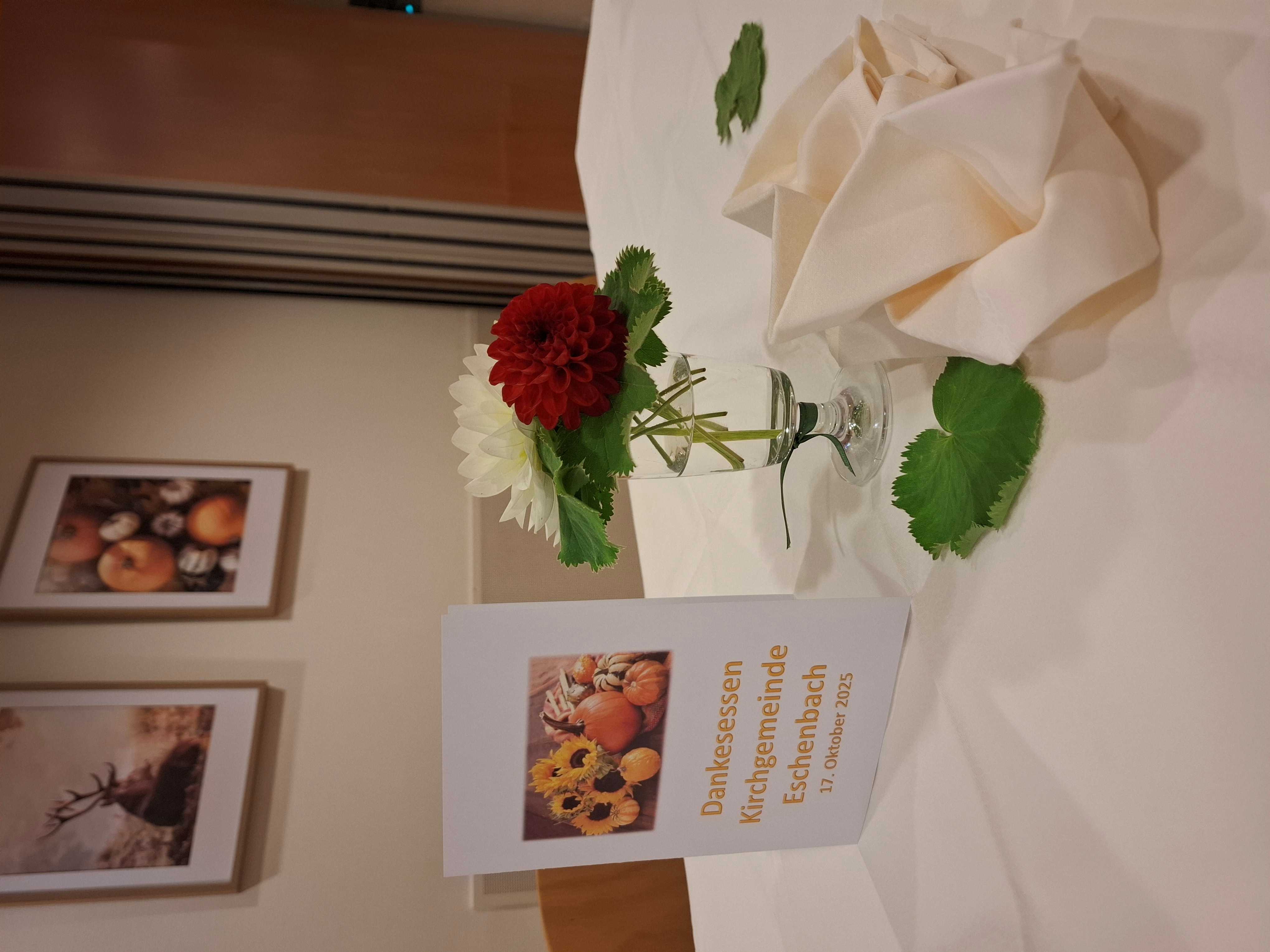 Dankeschönessen der Kirchgemeinde Eschenbach