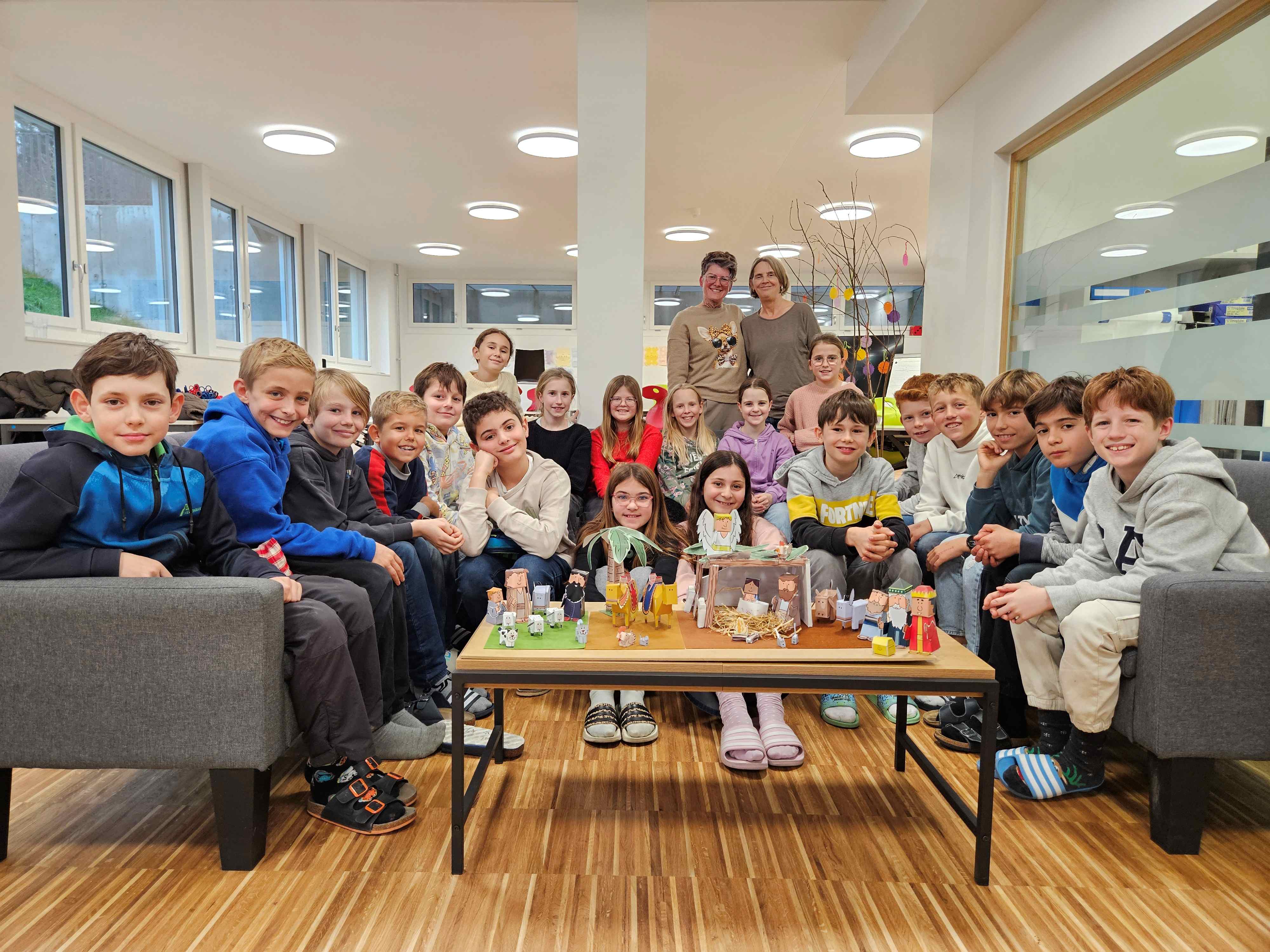 Stimmungsvoller Religionsunterricht